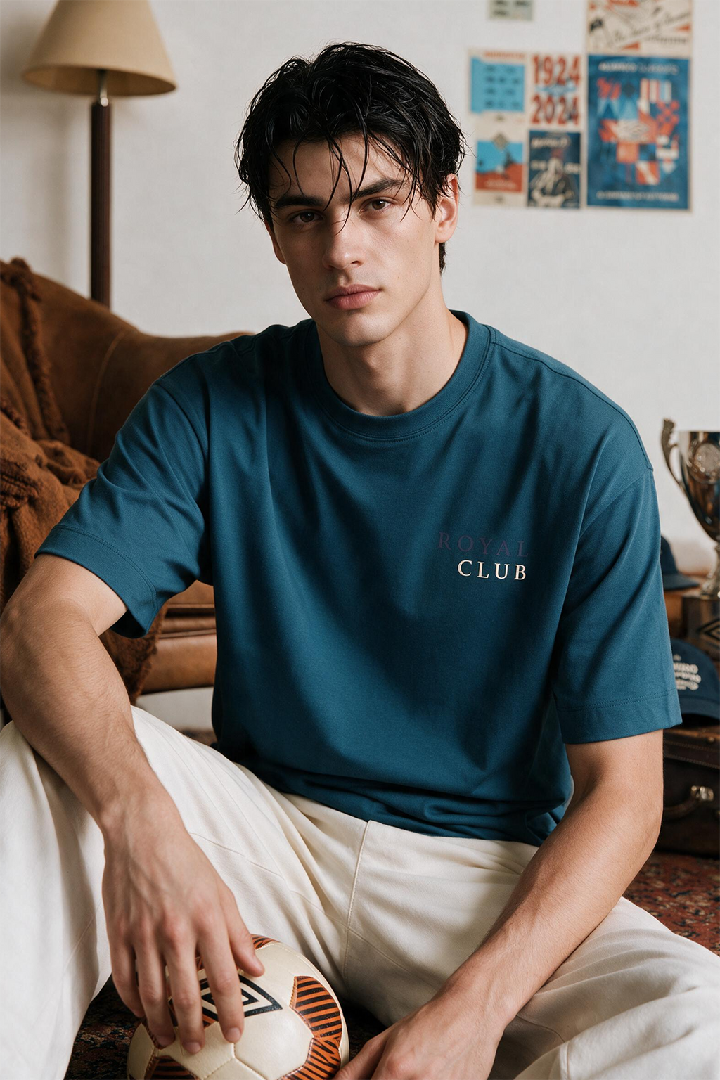 Oversized Graphic T-Shirt - D035