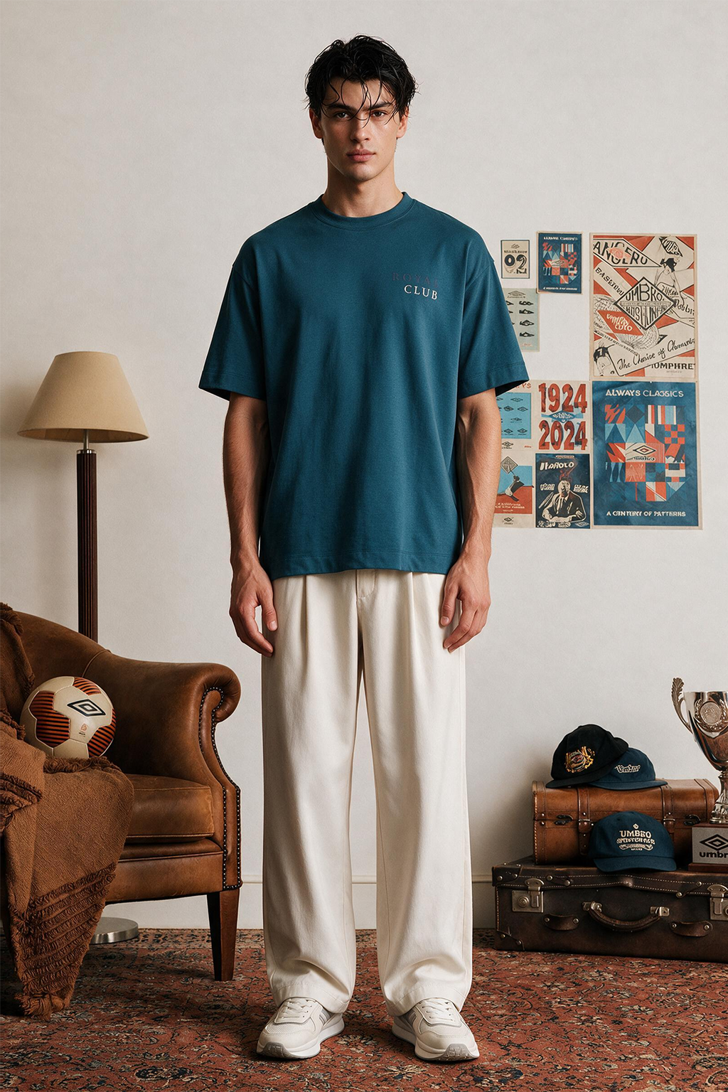 Oversized Graphic T-Shirt - D035