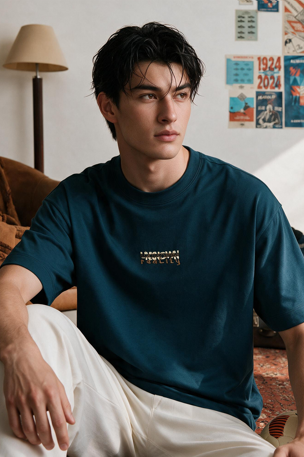 Oversized Graphic T-Shirt - D036