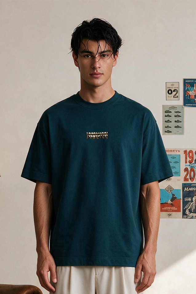 Oversized Graphic T-Shirt - D036