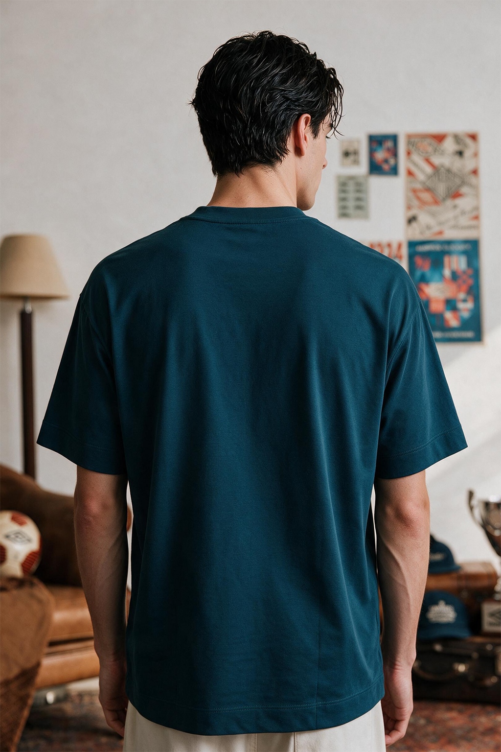Oversized Graphic T-Shirt - D036