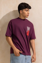 Oversized Graphic T-Shirt - D037