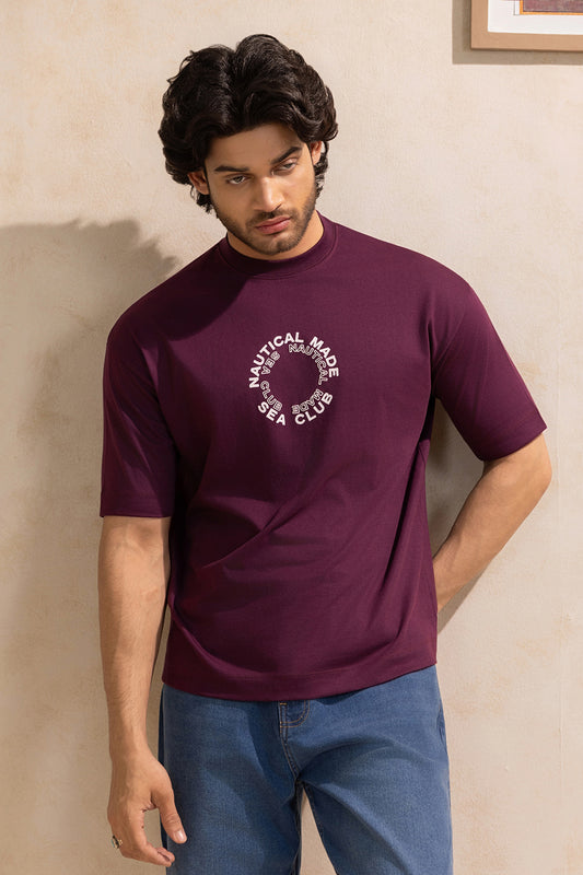 Oversized Graphic T-Shirt - D038