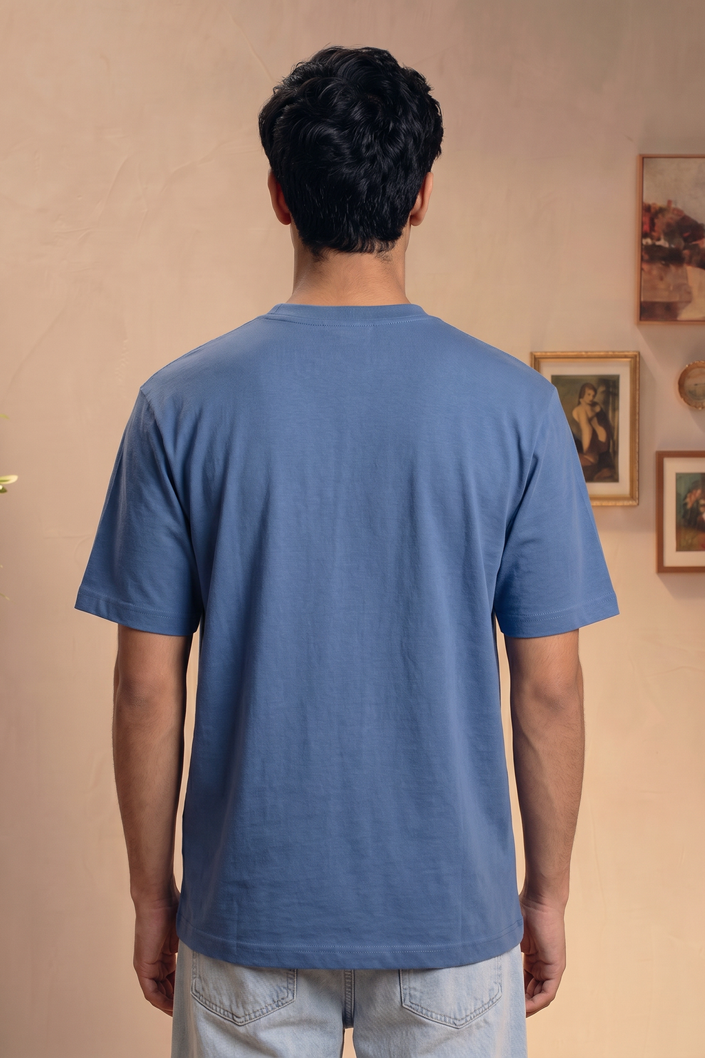Oversized Graphic T-Shirt - D042