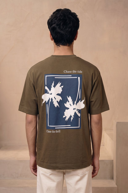 Oversized Graphic T-Shirt - D045