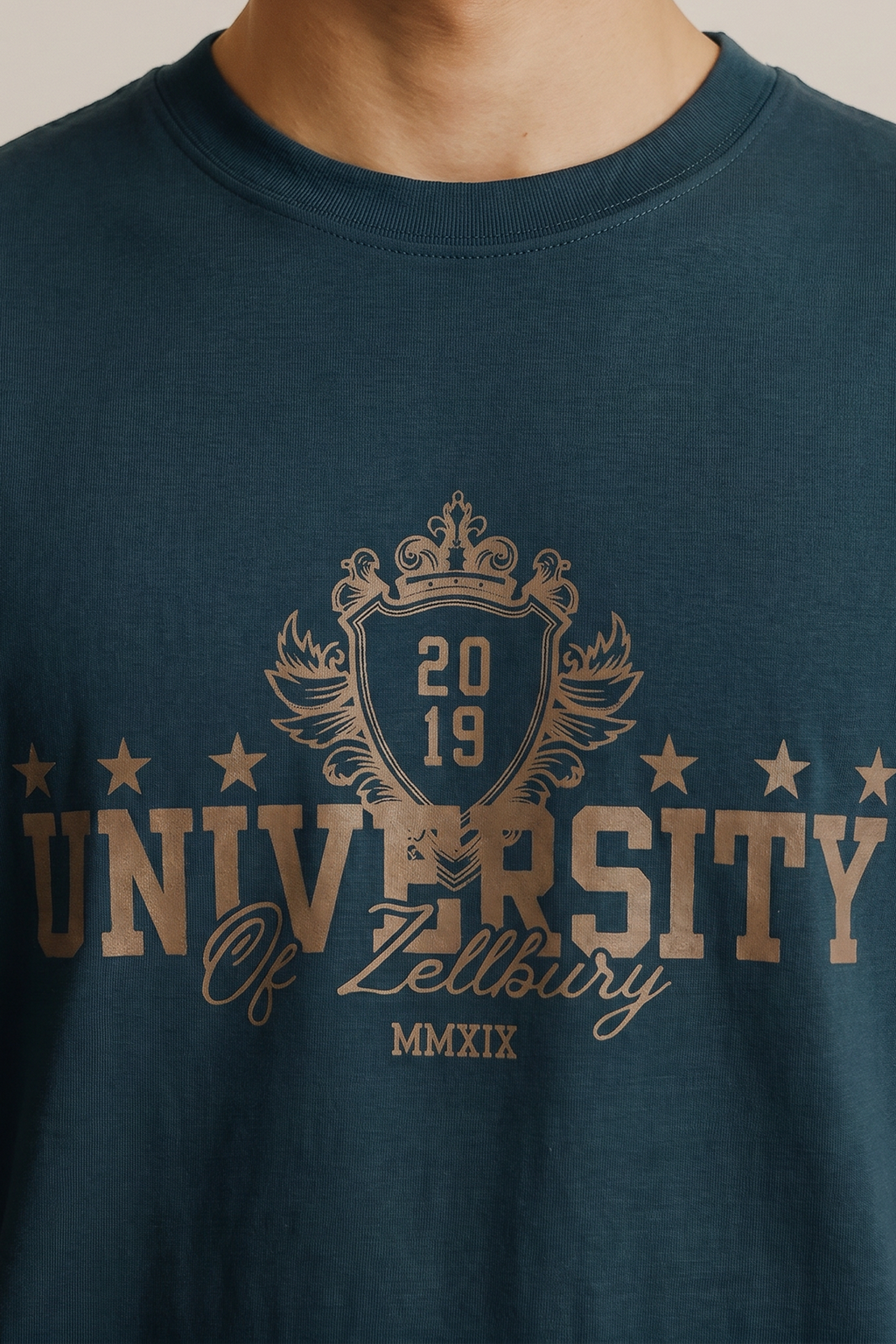 Oversized Graphic T-Shirt - D067