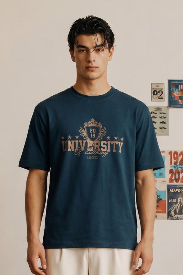 Oversized Graphic T-Shirt - D067
