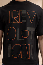 Oversized Graphic T-Shirt - D048