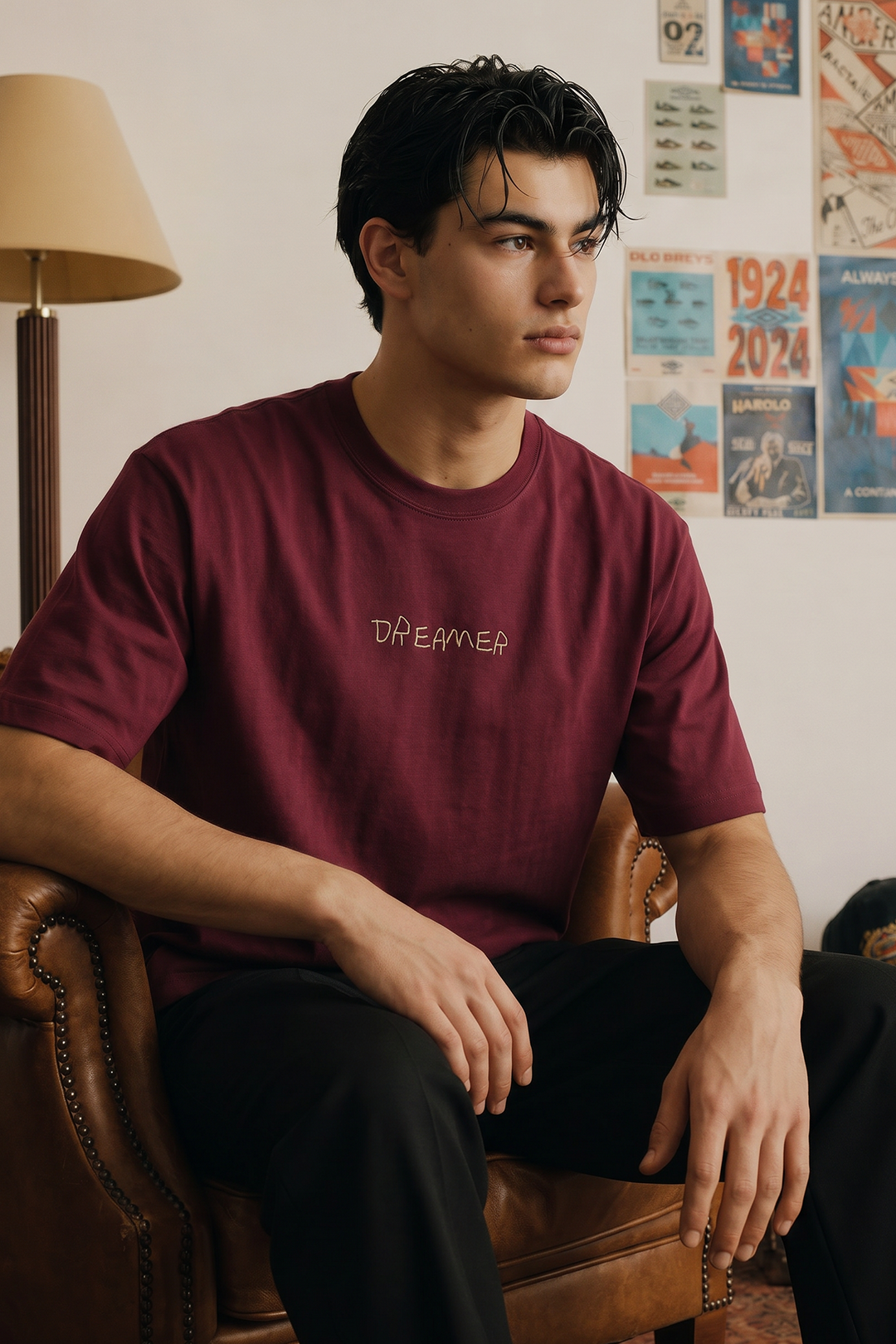 Oversized Graphic T-Shirt - D050