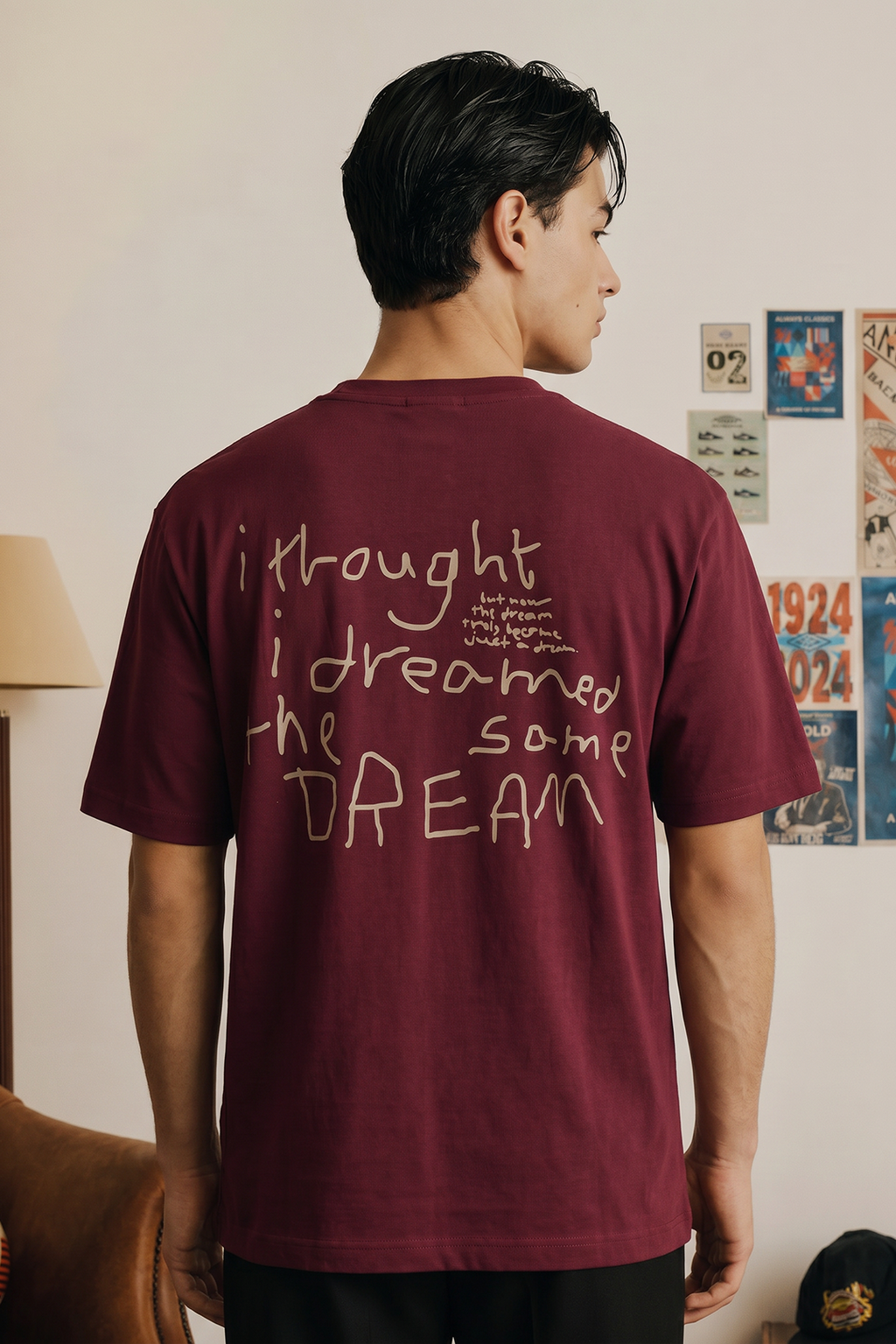 Oversized Graphic T-Shirt - D050