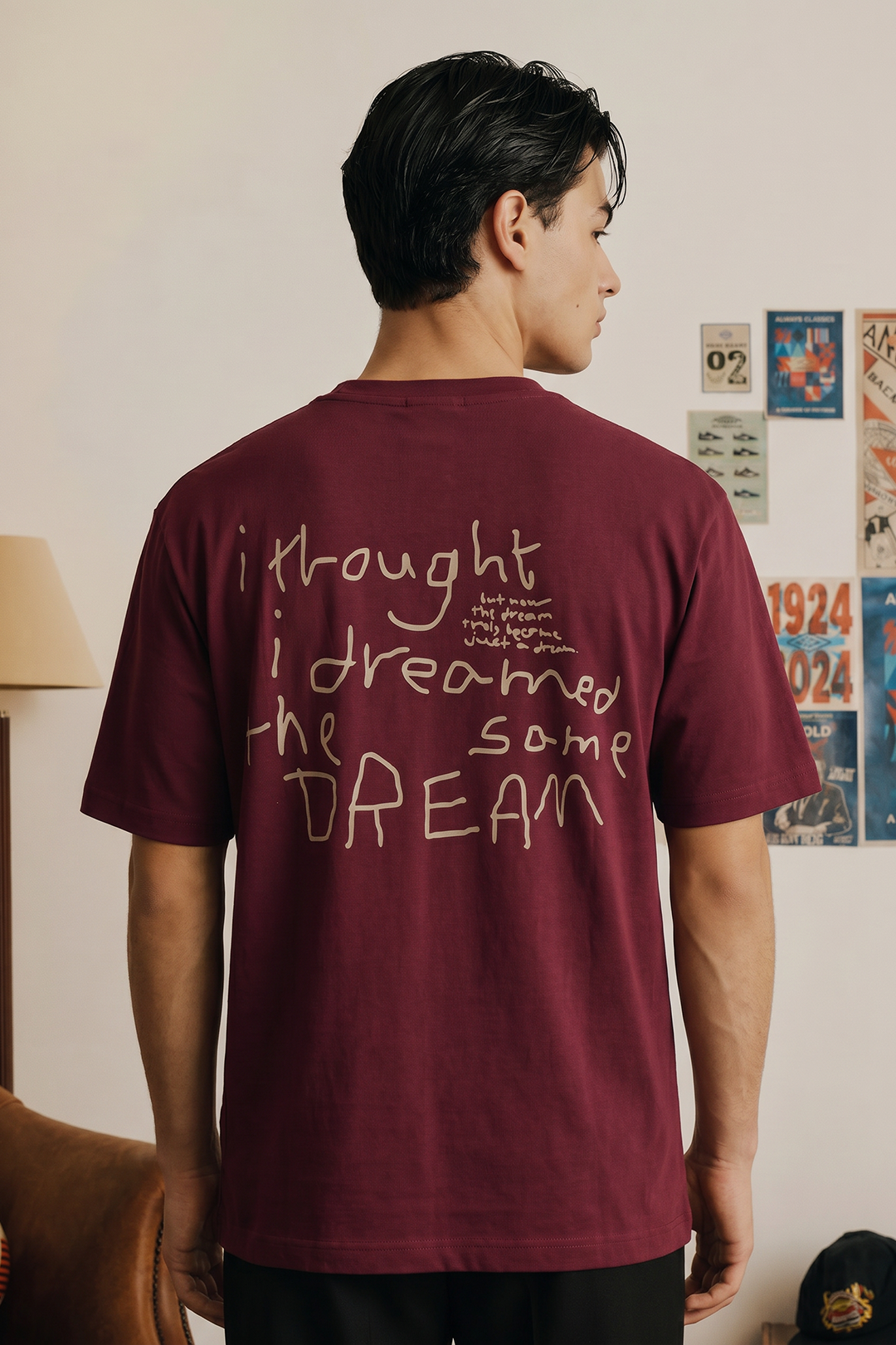 Oversized Graphic T-Shirt - D050