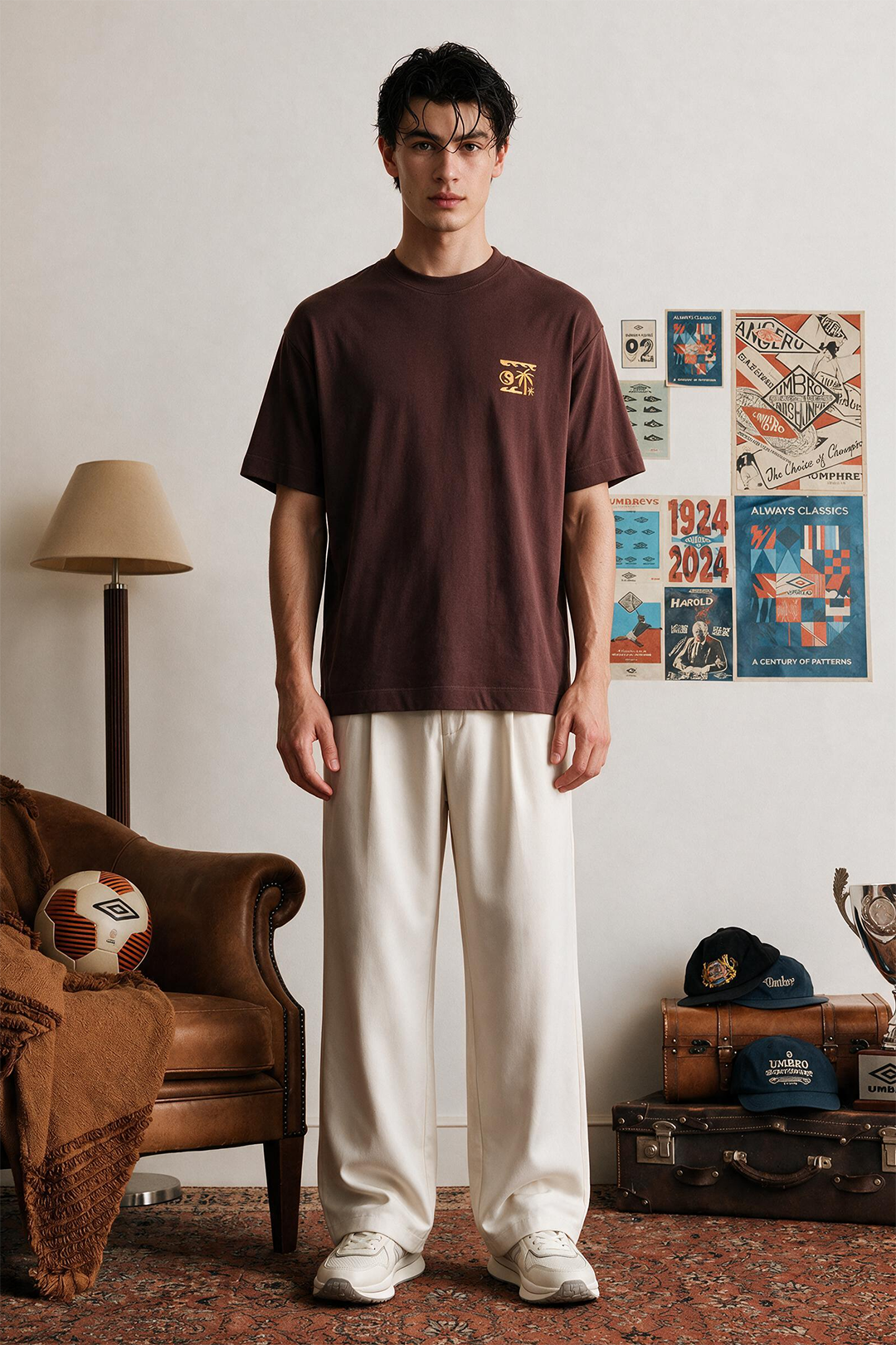 Oversized Graphic T-Shirt - D053