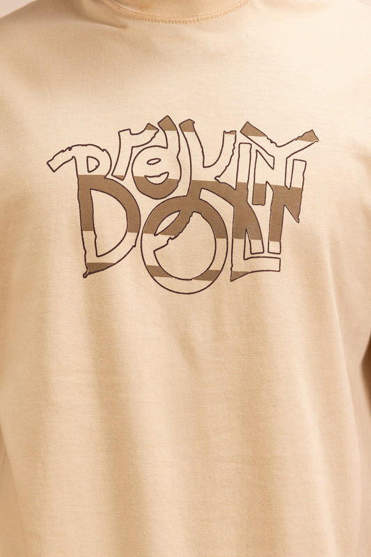 Oversized Graphic T-Shirt - D054