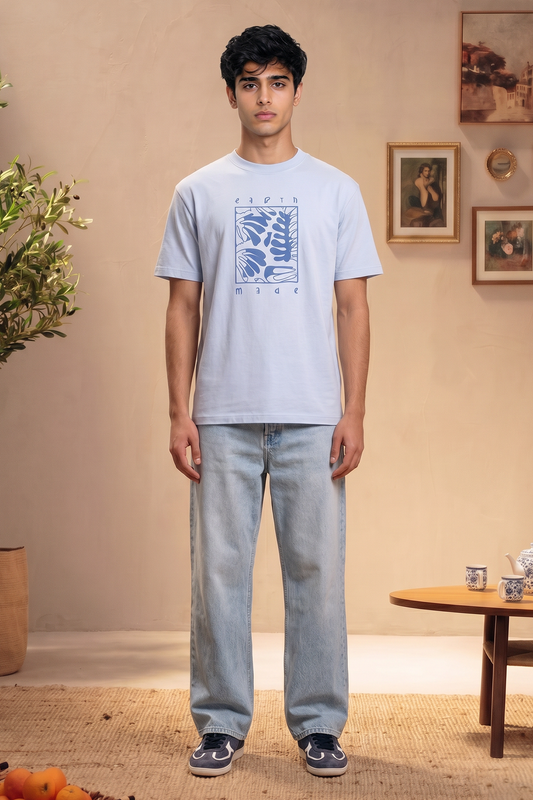 Oversized Graphic T-Shirt - D057