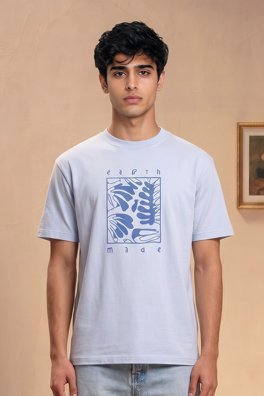 Oversized Graphic T-Shirt - D057