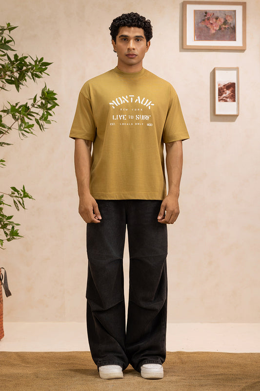 Oversized Graphic T-Shirt - D058