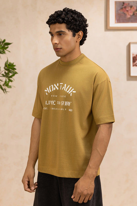 Oversized Graphic T-Shirt - D058