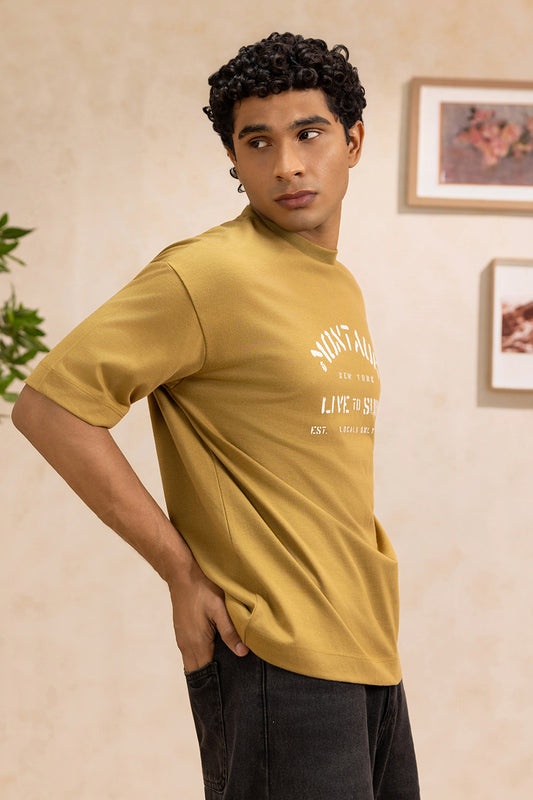 Oversized Graphic T-Shirt - D058