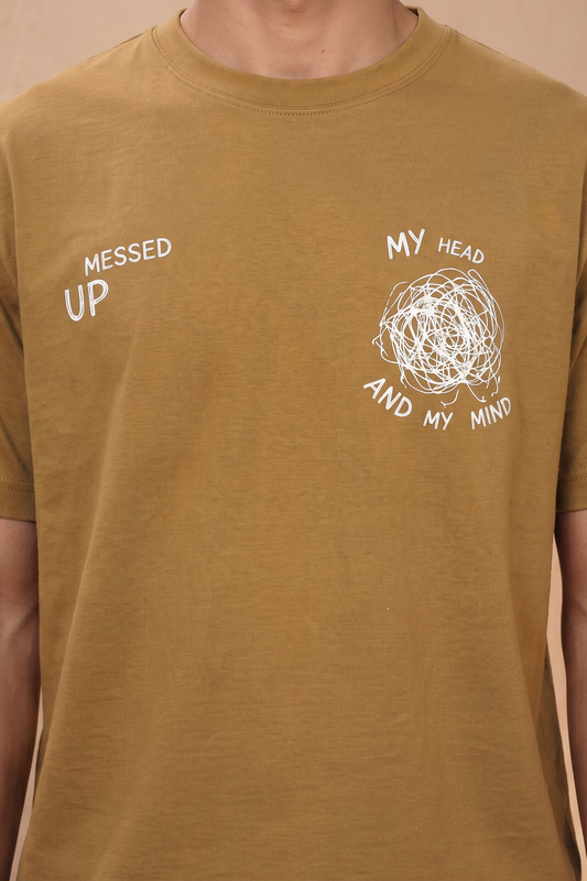 Oversized Graphic T-Shirt - D059