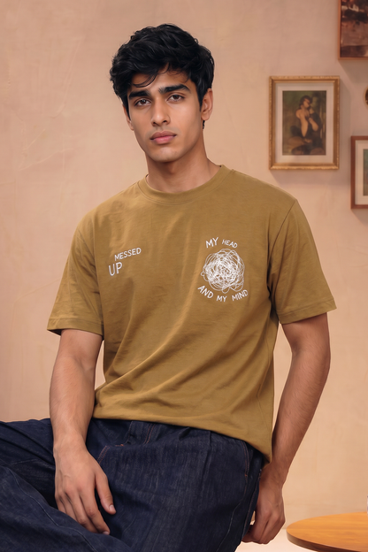 Oversized Graphic T-Shirt - D059
