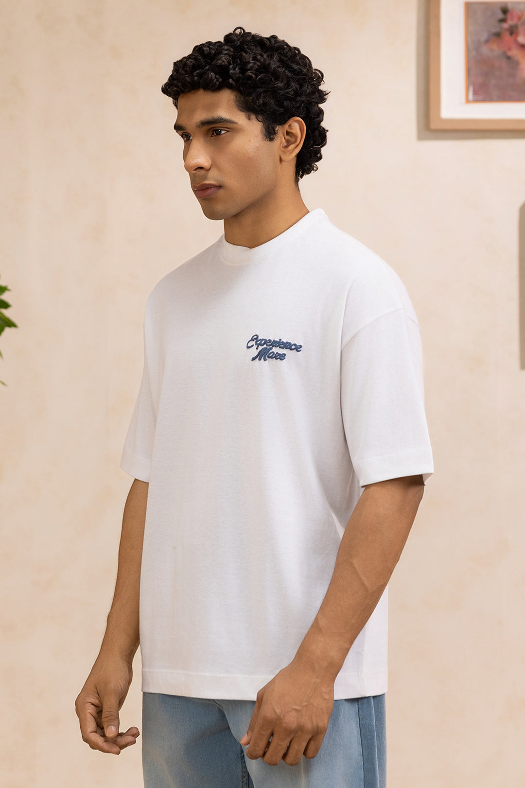 Oversized Graphic T-Shirt - D060
