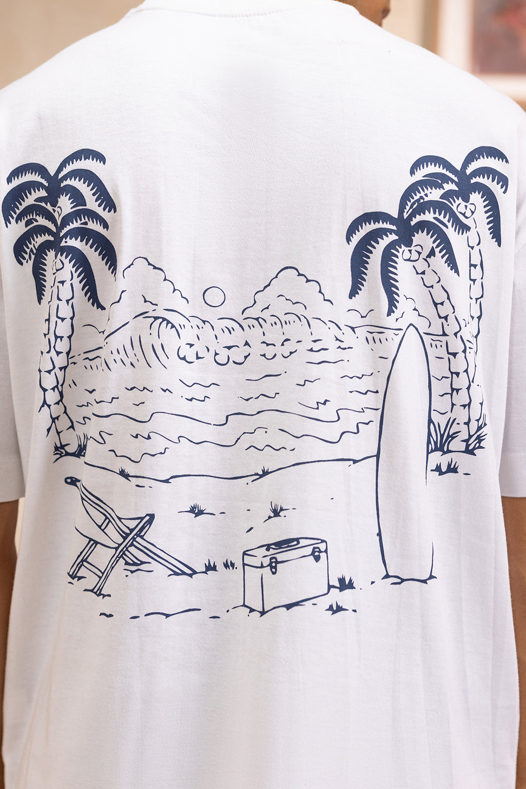 Oversized Graphic T-Shirt - D060