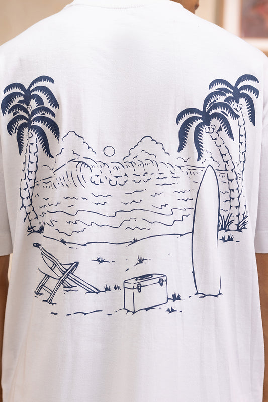 Oversized Graphic T-Shirt - D060