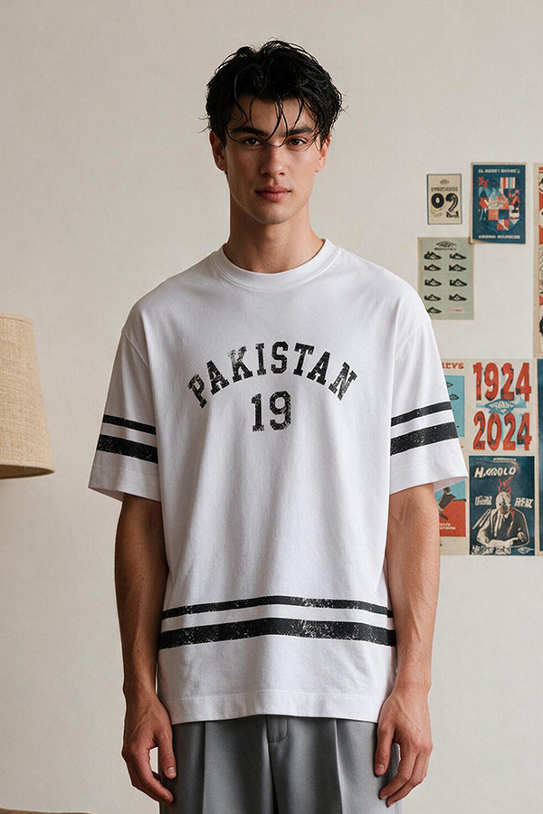 Oversized Graphic T-Shirt - D064