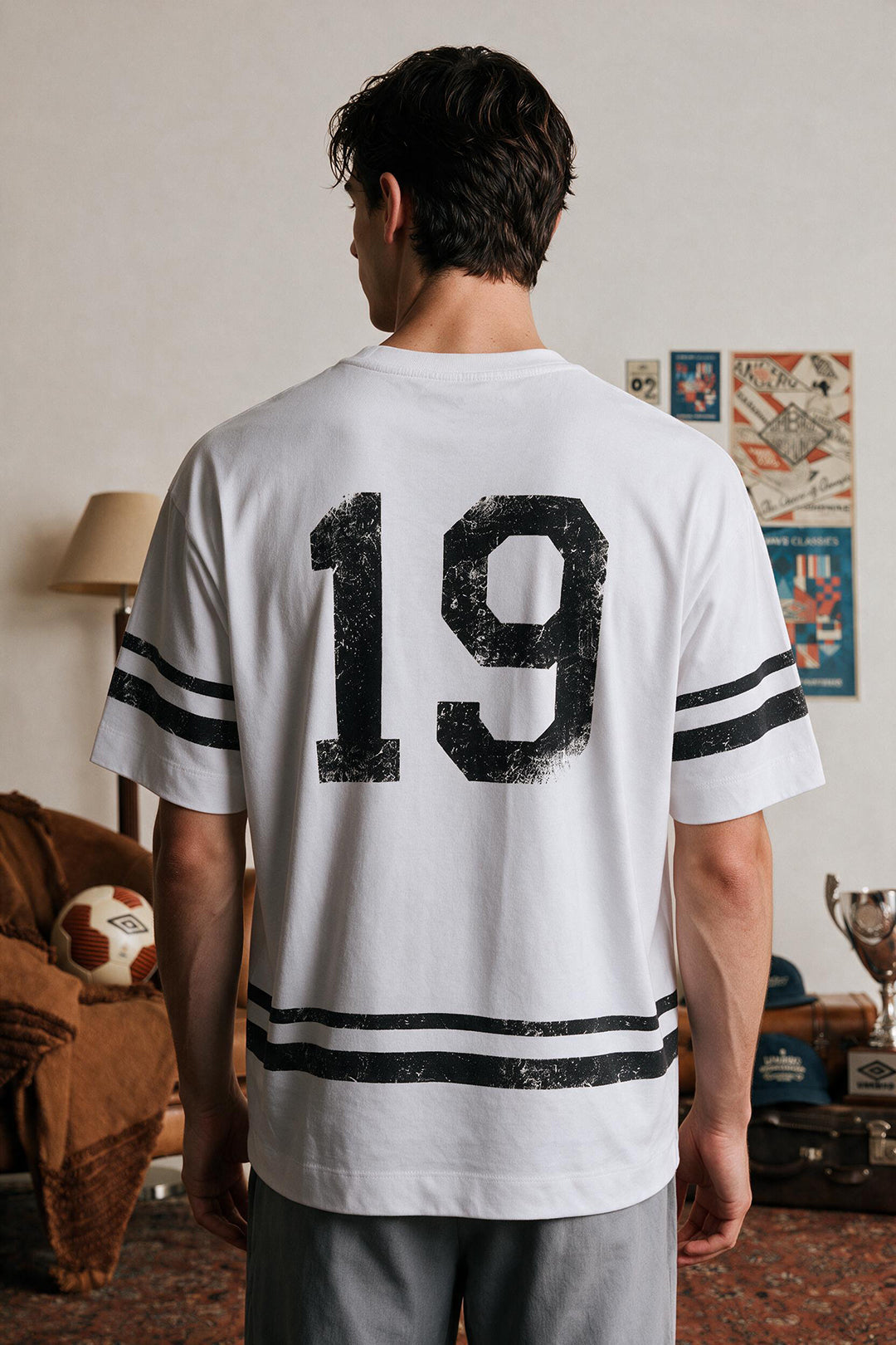 Oversized Graphic T-Shirt - D064