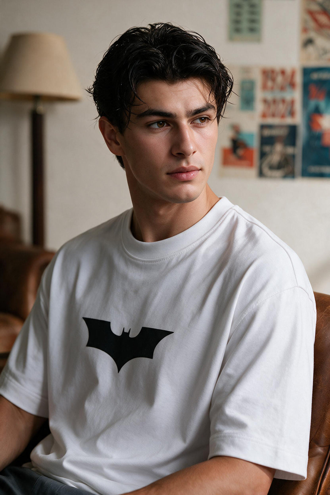 Oversized Graphic T-Shirt - D066