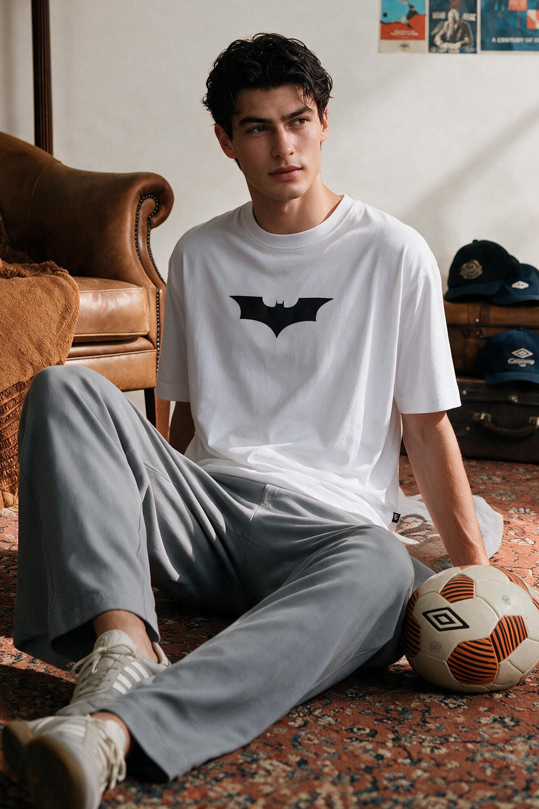 Oversized Graphic T-Shirt - D066