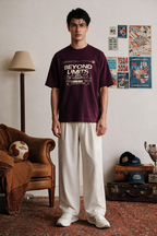 Oversized Graphic T-Shirt - D070