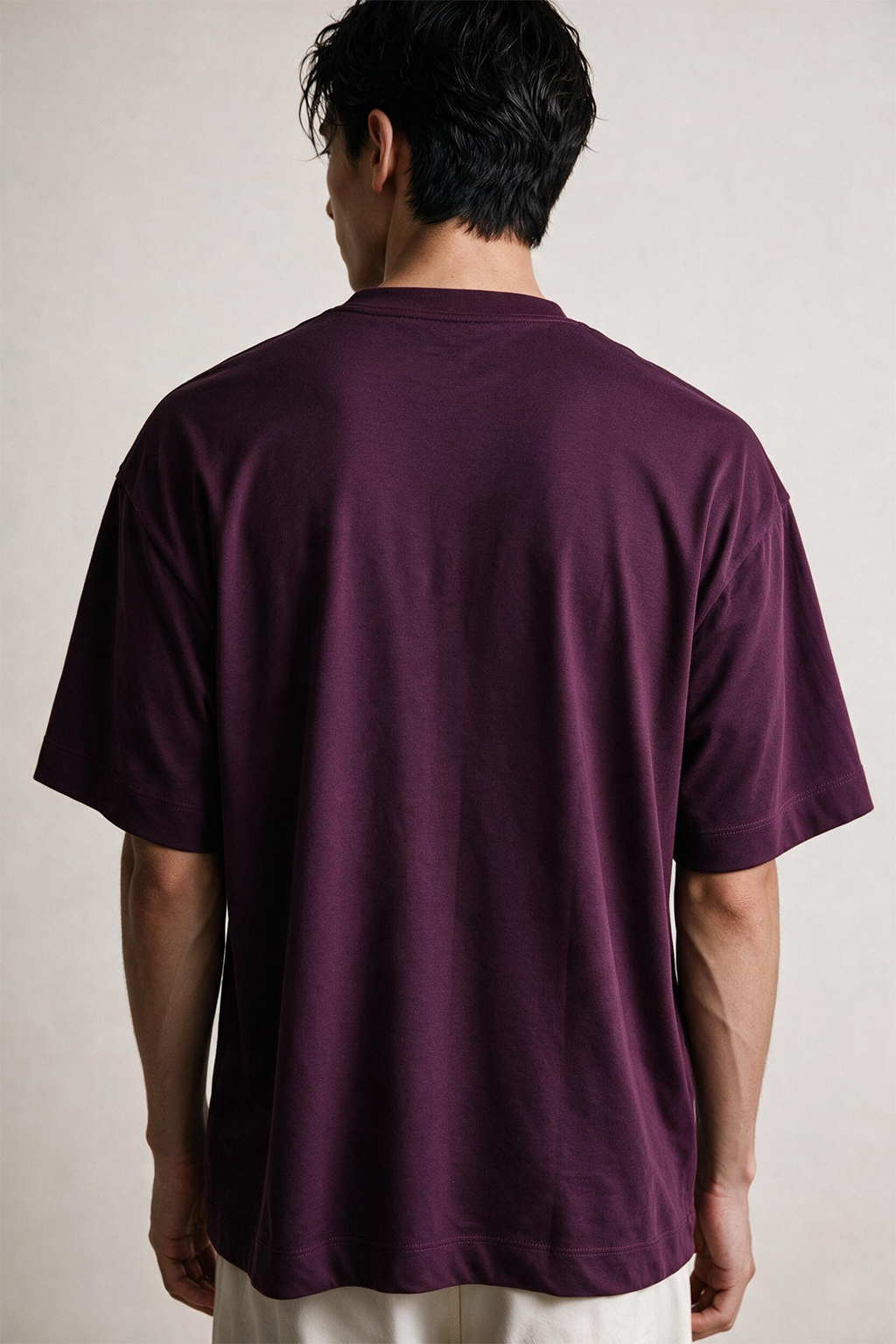 Oversized Graphic T-Shirt - D070