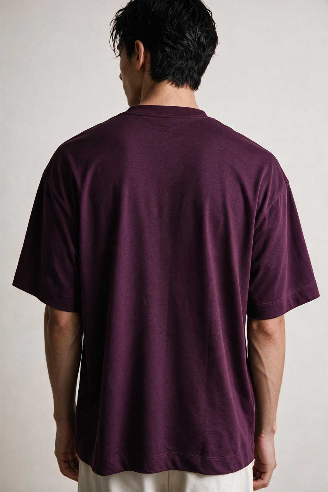 Oversized Graphic T-Shirt - D070