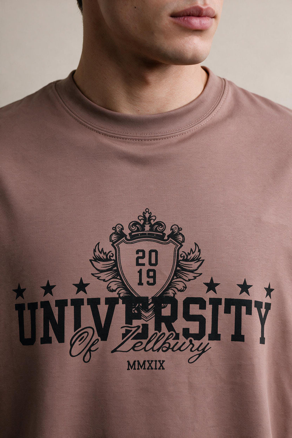 Oversized Graphic T-Shirt - D072