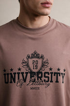 Oversized Graphic T-Shirt - D072