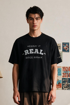 Oversized Graphic T-Shirt - D084