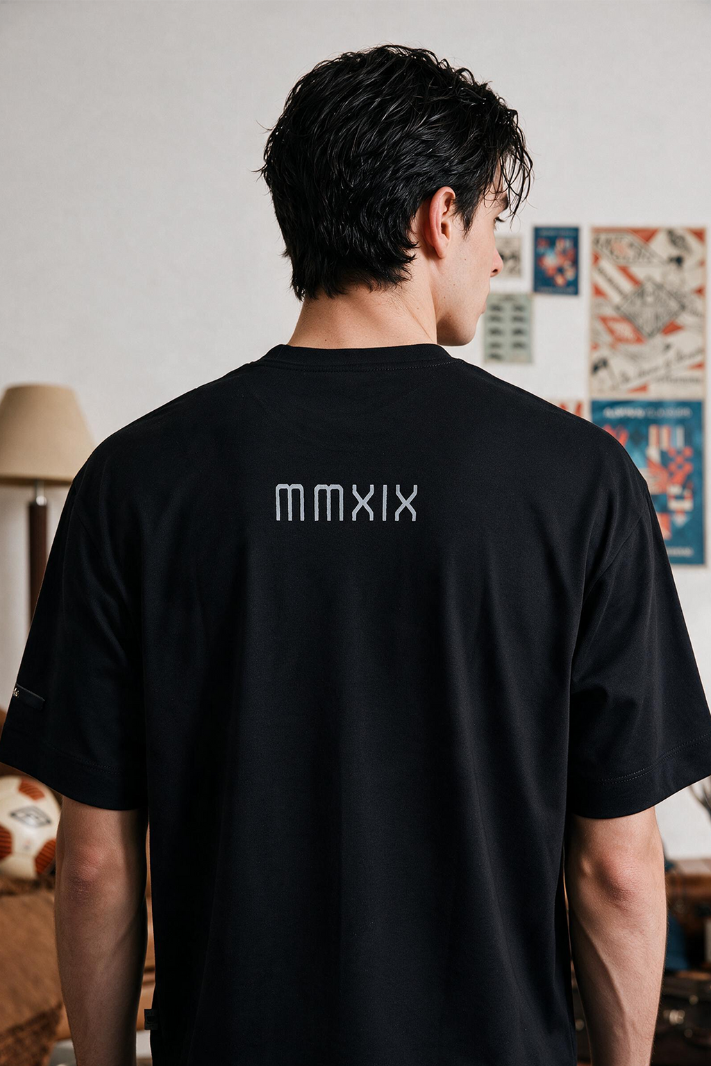 Oversized Graphic T-Shirt - D084