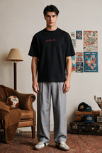 Oversized Graphic T-Shirt - D085