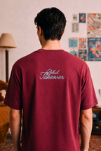 Oversized Graphic T-Shirt - D088