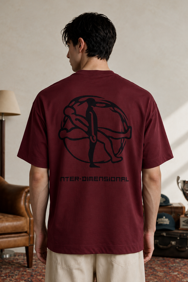 Oversized Graphic T-Shirt - D090