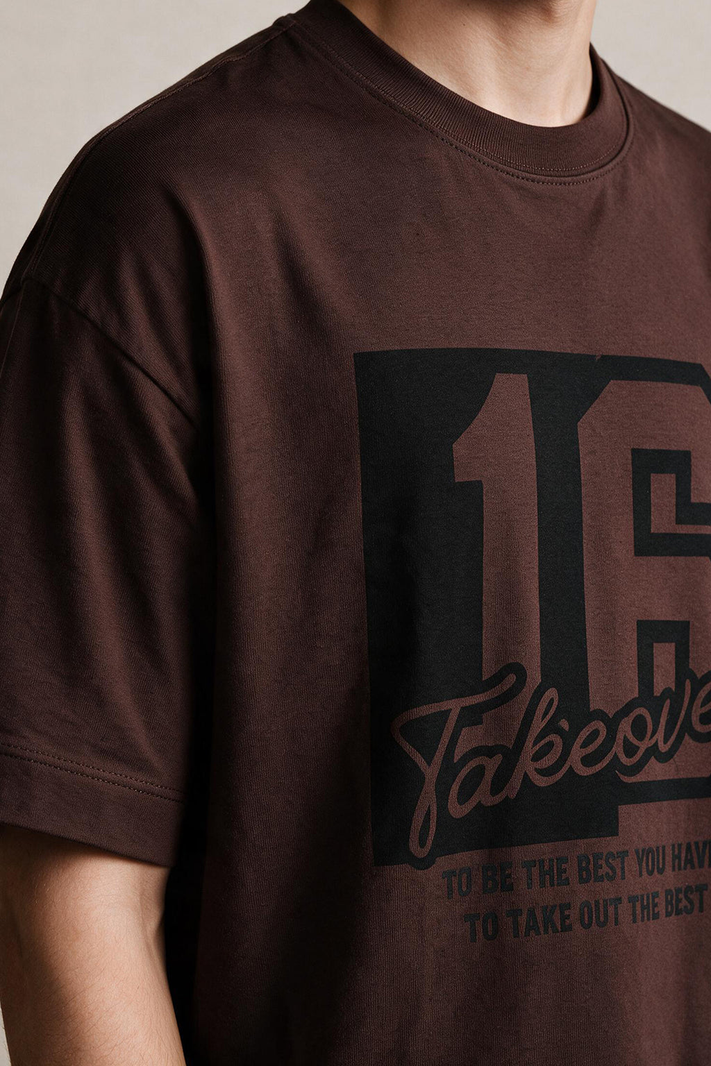 Oversized Graphic T-Shirt - D092
