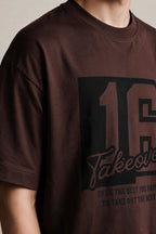 Oversized Graphic T-Shirt - D092