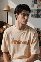 Oversized Graphic T-Shirt - D093