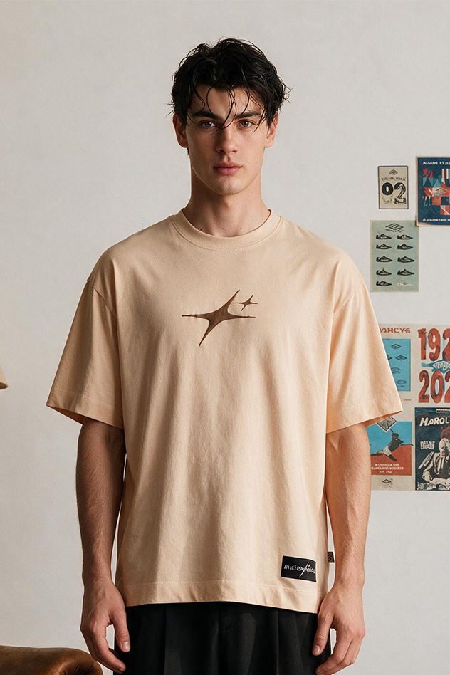 Oversized Graphic T-Shirt - D094