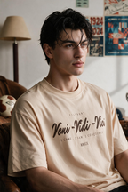 Oversized Graphic T-Shirt - D095