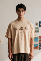Oversized Graphic T-Shirt - D095