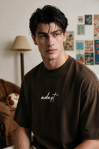Oversized Graphic T-Shirt - D100