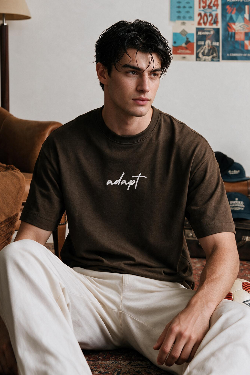 Oversized Graphic T-Shirt - D100