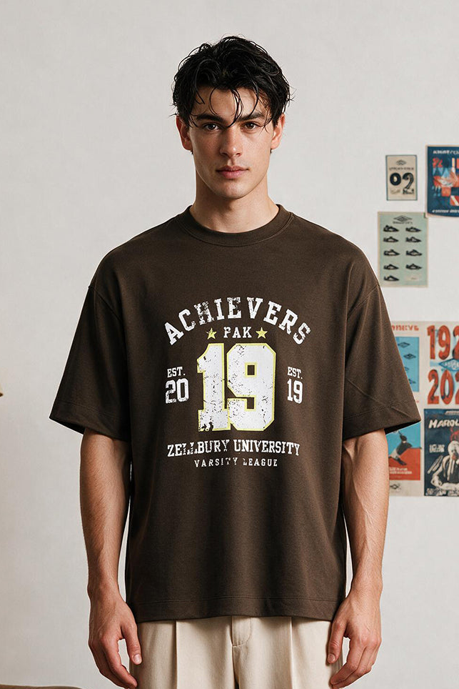 Oversized Graphic T-Shirt - D101